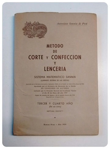 Metodo de corte y confeccion y lenceria (Usado)