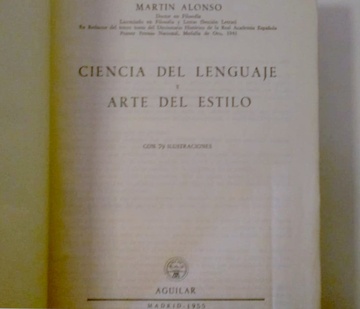 Ciencia del lenguaje y arte del estilo (Usado)