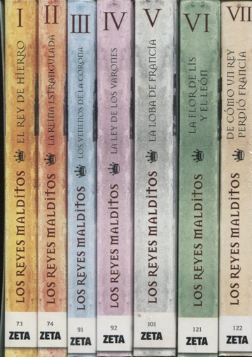 Reyes malditos, los (La saga completa - Box 7 Tomos) (Nuevo)