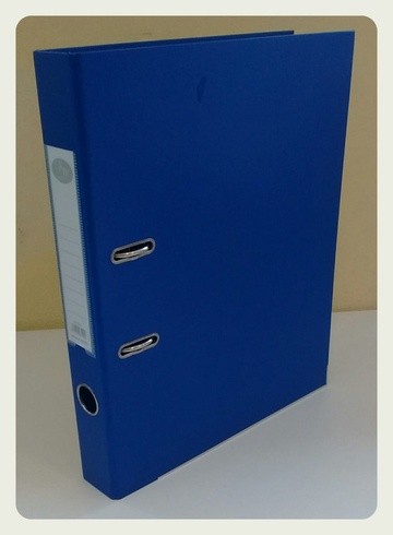 Bibliorato FW oficio de lomo angosto azul (Nuevo)