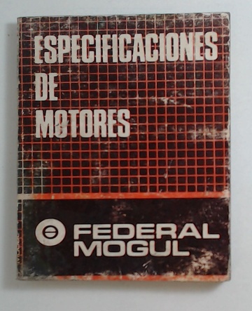 Especificaciones de motores  (Usado)