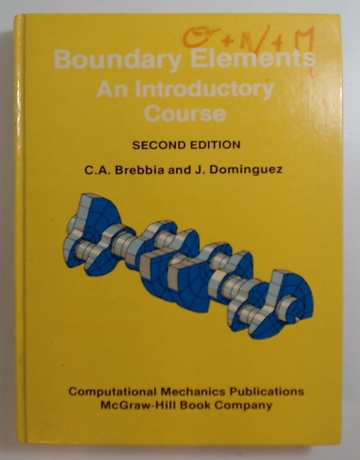 Boundary elements and introductory course (Usado)