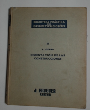 Cimentacion de las construcciones (Usado)