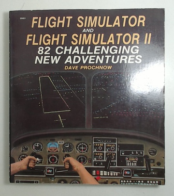 Flight simulator and Flight Simulator II (Idioma Ingles) (Usado)