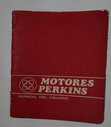 Motores Perkins. Manual de usuario (Usado)