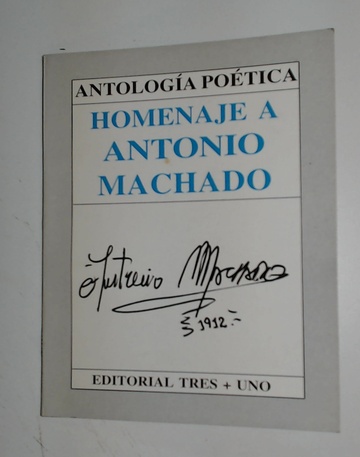 Homenaje A Antonio Machado Libreria El Atril