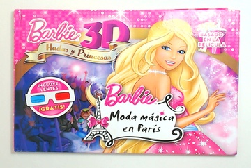 Cosquillas salario Obstinado Barbie, moda magica en Paris (NO INCLUYE LENTES) - Librería El Atril